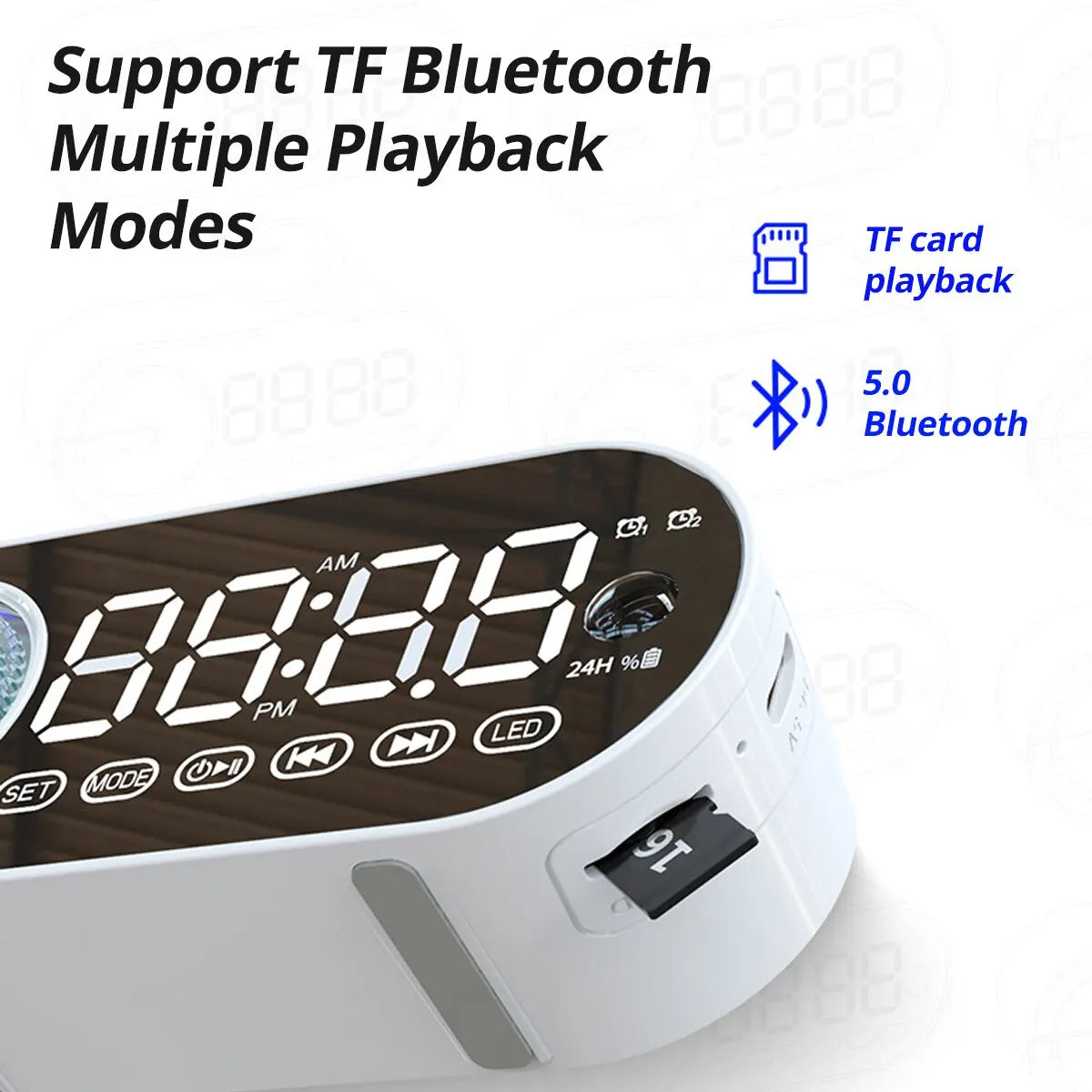 Alarm Clock Digital FM