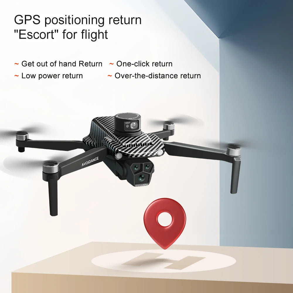 Drone 5G GPS 8K Aerial Photography 360° Control 6KM