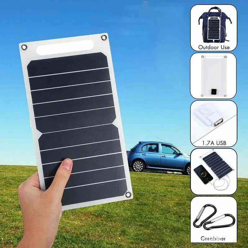 Solar Panel With USB 30W