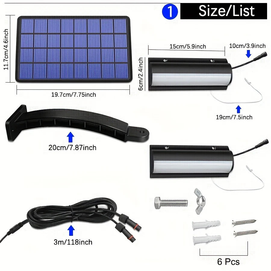 Solar Lights Outdoor Indoor Auto On Off