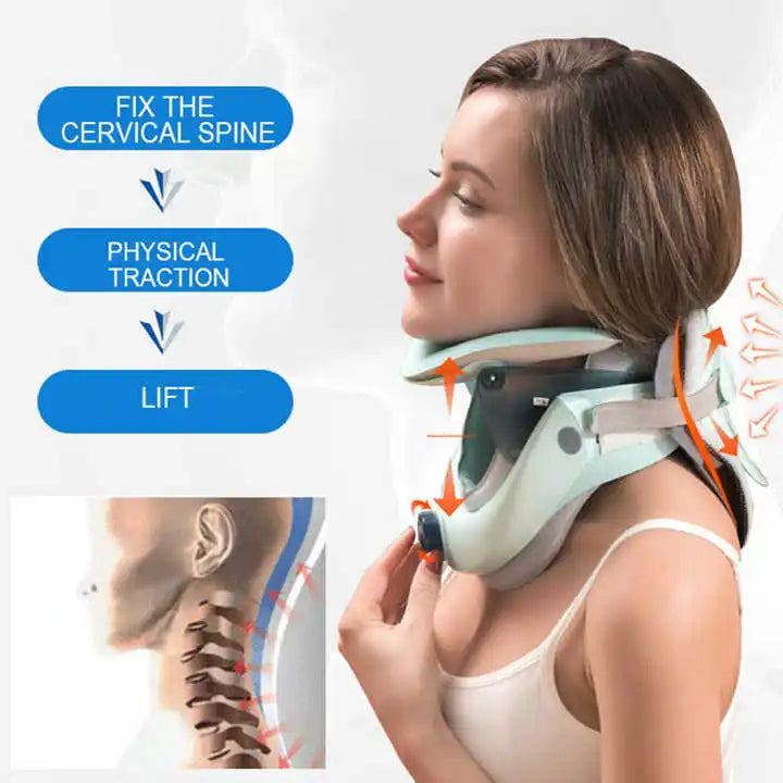 Air sac Adjustable Neck Stretcher Collar for Home