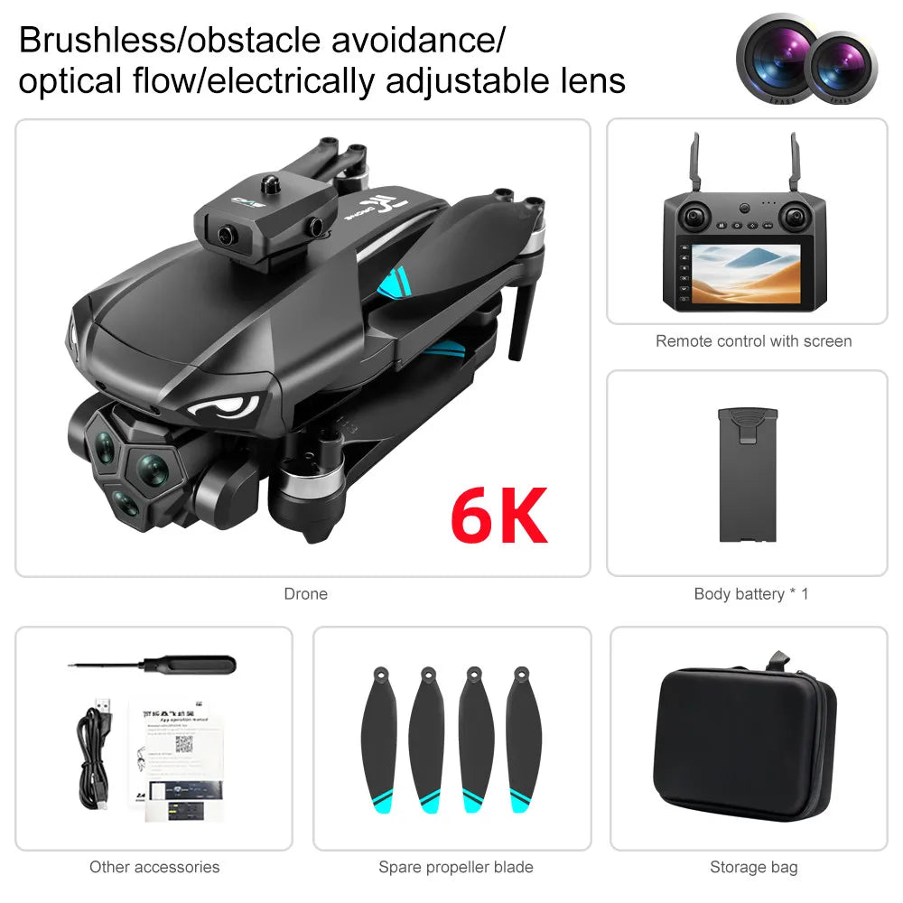 Drone Professional 4K/6K HD Dual Camera 5G Wifi GPS