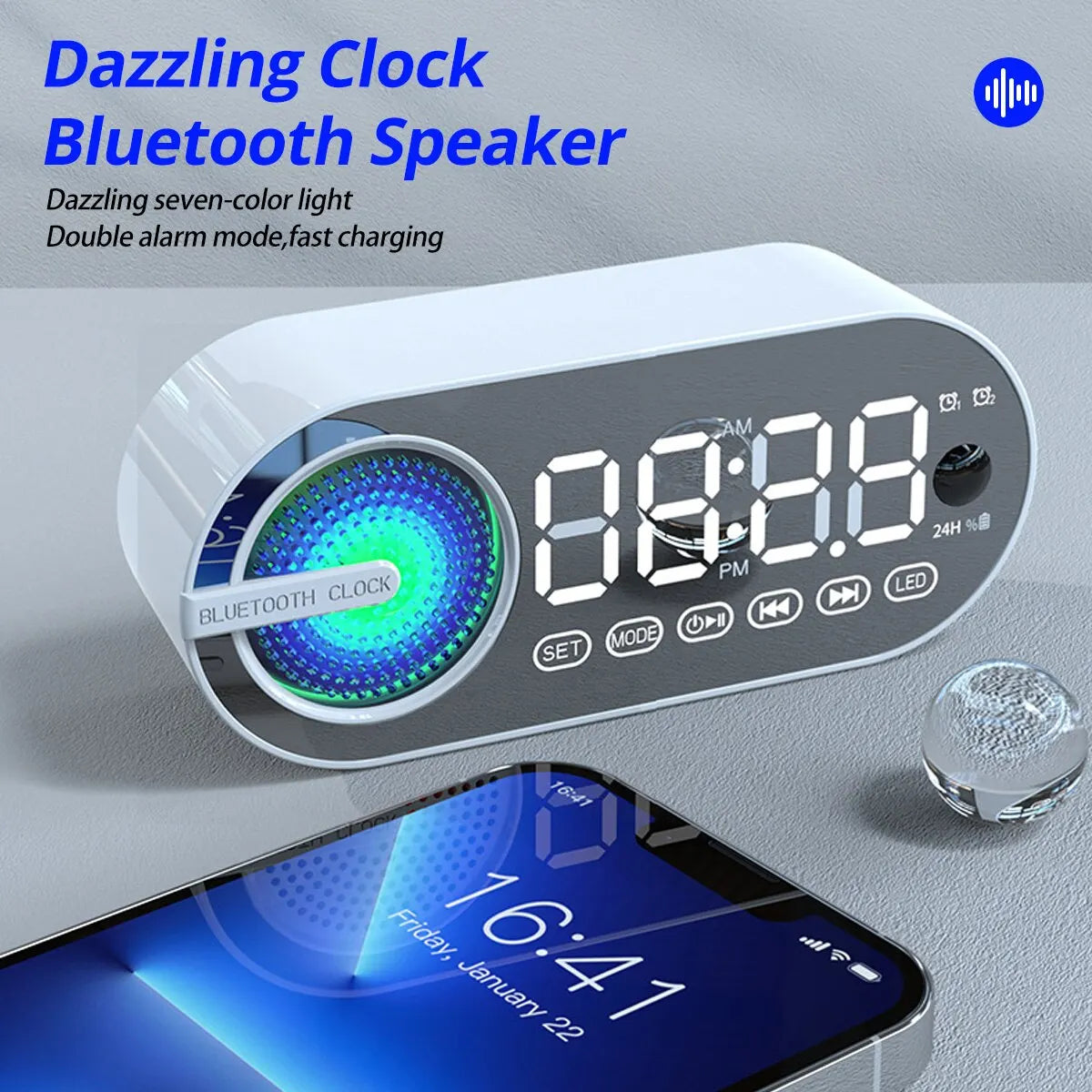 Alarm Clock Digital FM