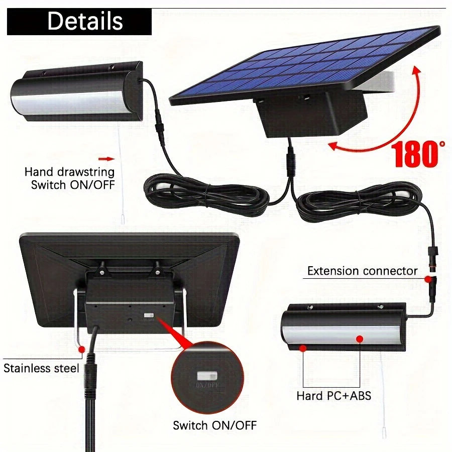Solar Lights Outdoor Indoor Auto On Off