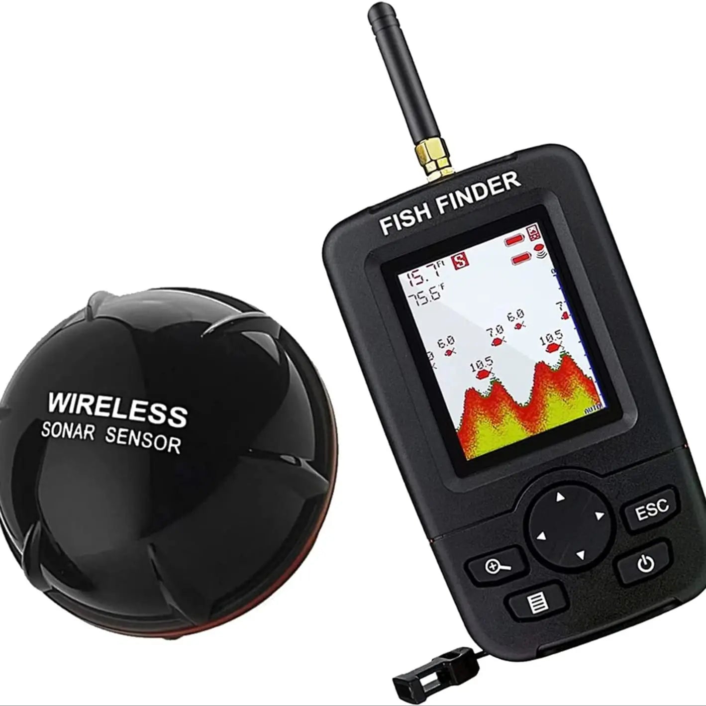 Sonar Fishing Alert Wireless