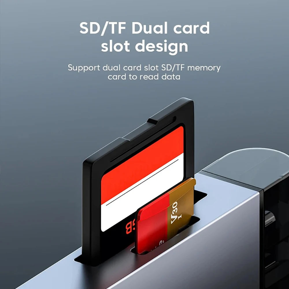 Card Reader USB 7 in 1 Flash Drive