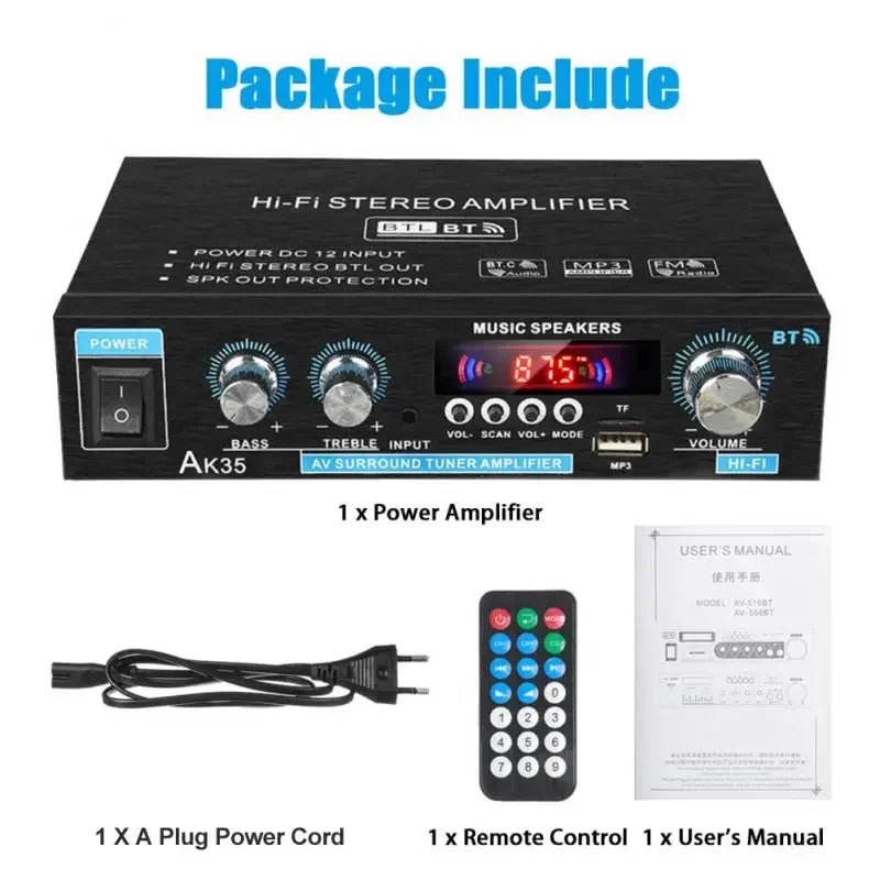 Amplifiers MP3 110V-240V for Home Car