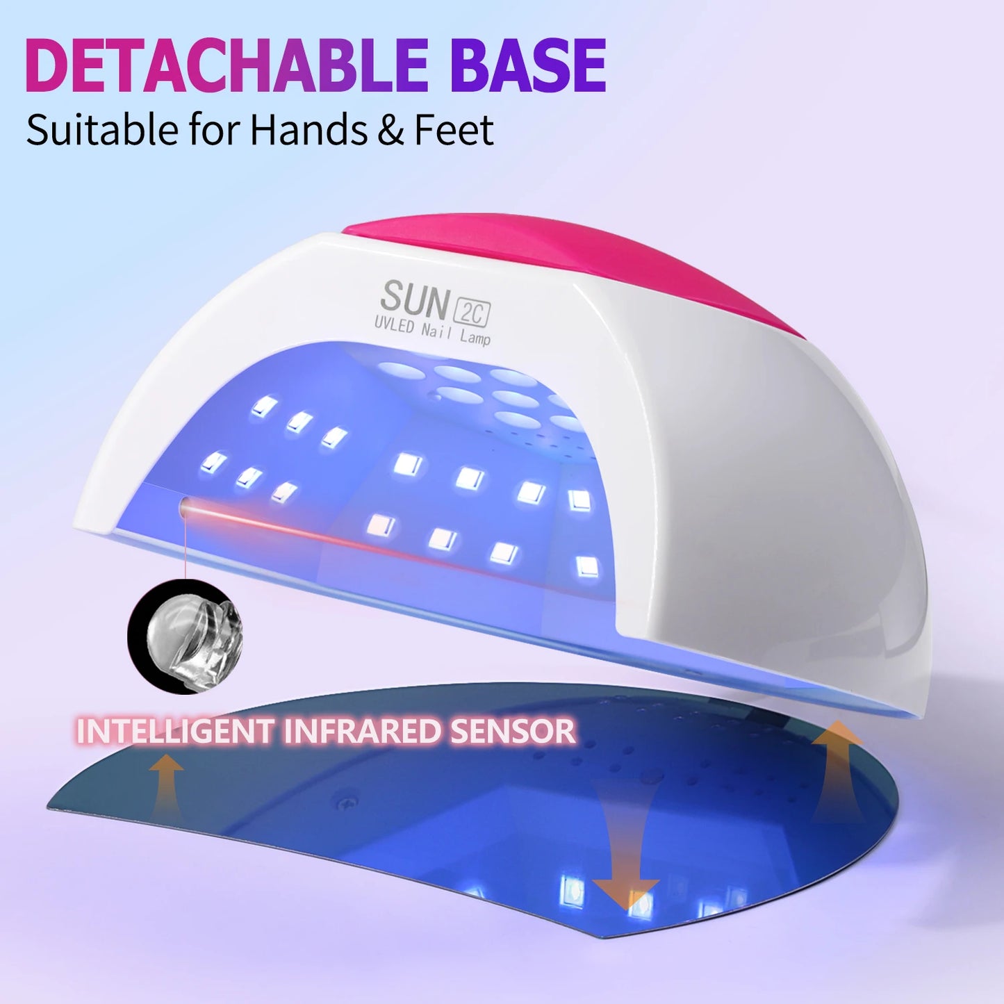 Nail Lamp 48W Gel Polish Dryer