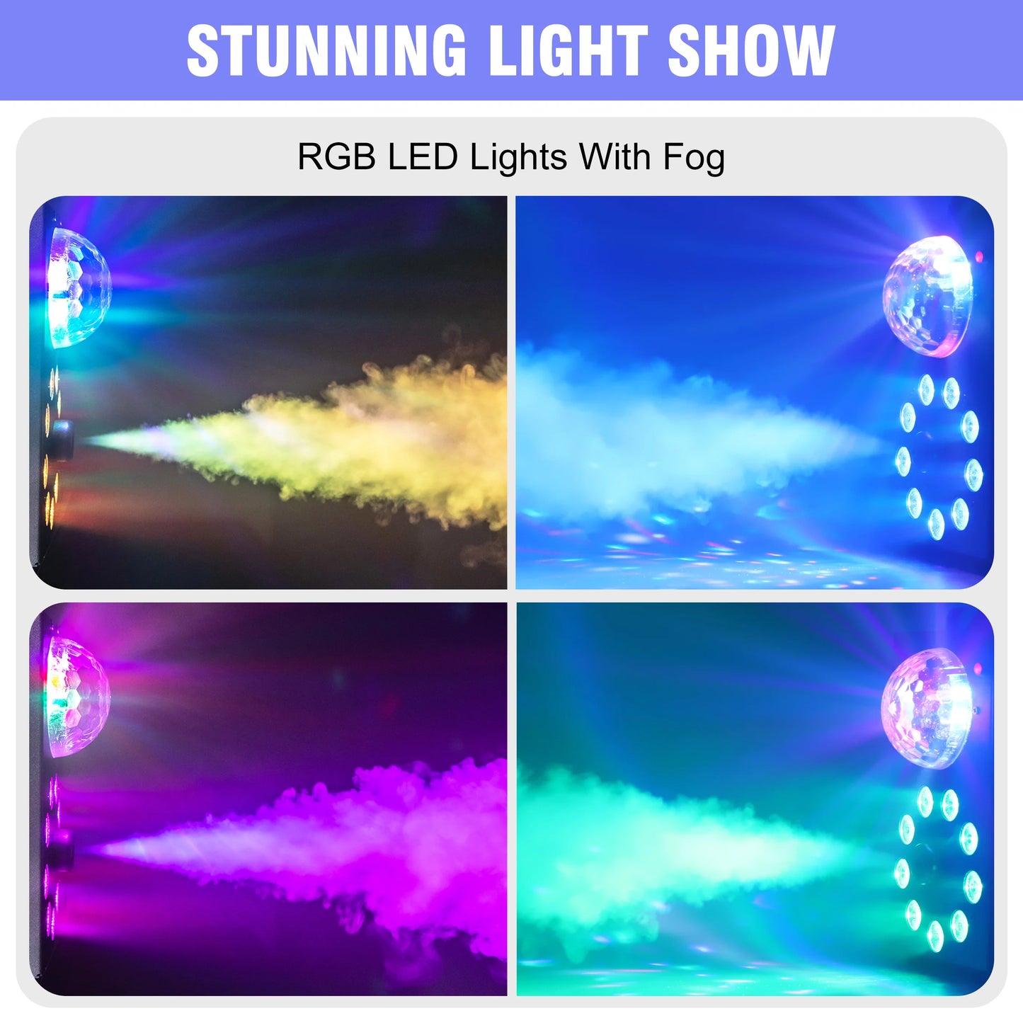 Smoke Machine 700W Wireless Remote Control