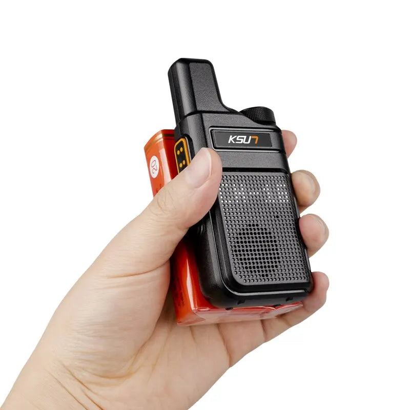 Portable Handheld Radio 2 Pieces Mini Size