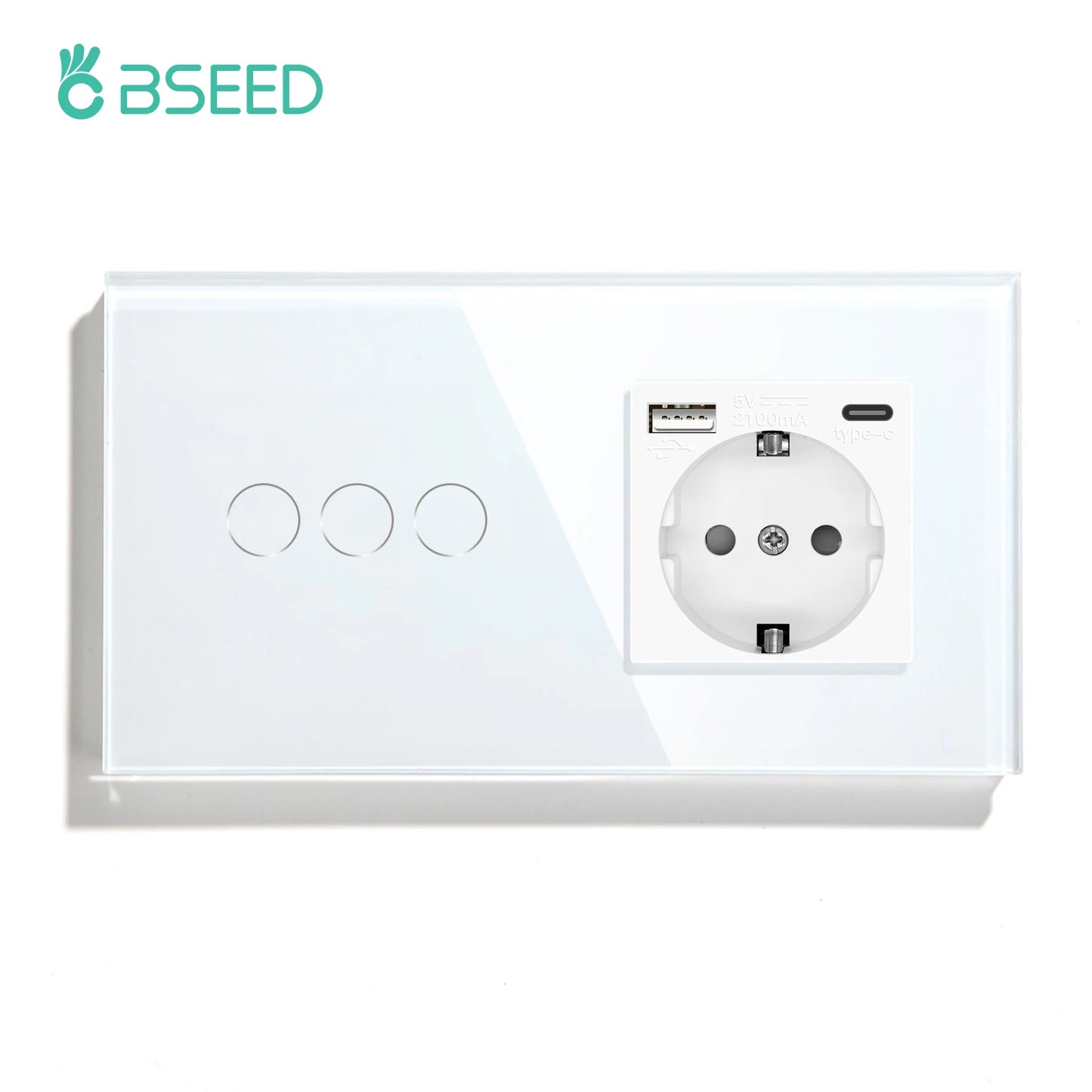 Touch Light Switch With EU Power