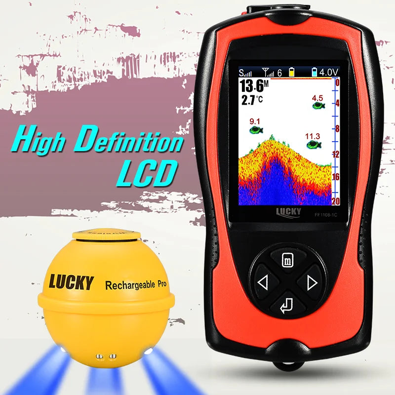 Sonar Fish Finder Rechargeable