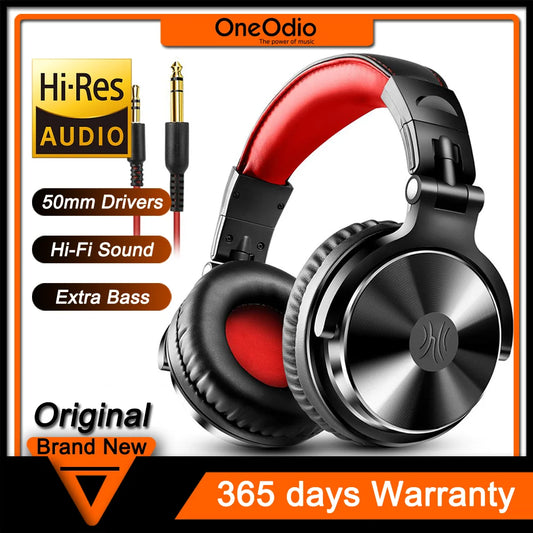 Headphones  Professional DJ with Mic Over Ear