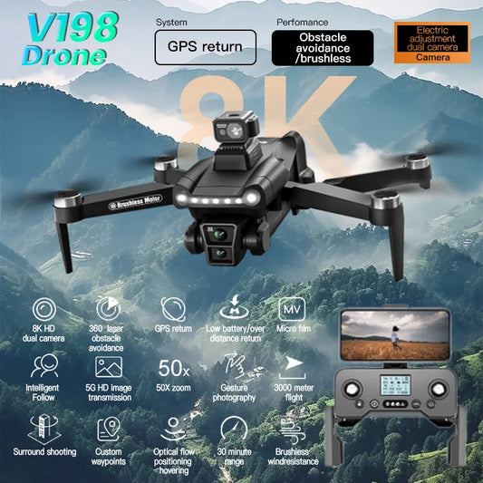 Drone 8K Profesional HD Camera