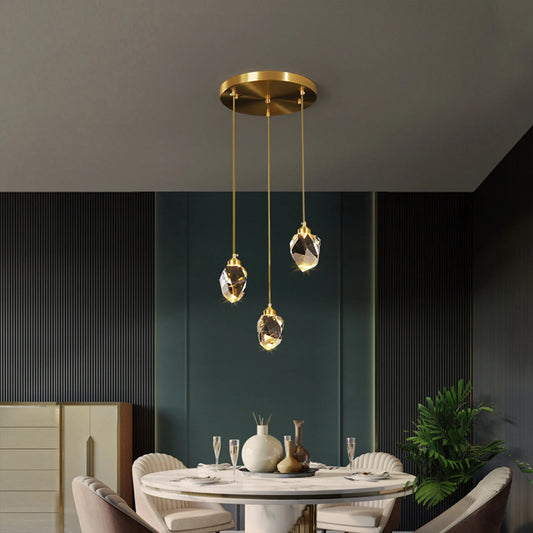 Crystal ceiling chandelier