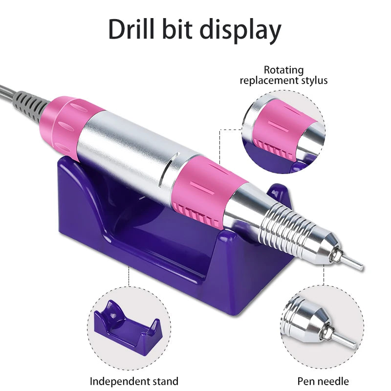 Electric Nail Drill Professional Manicure Machine