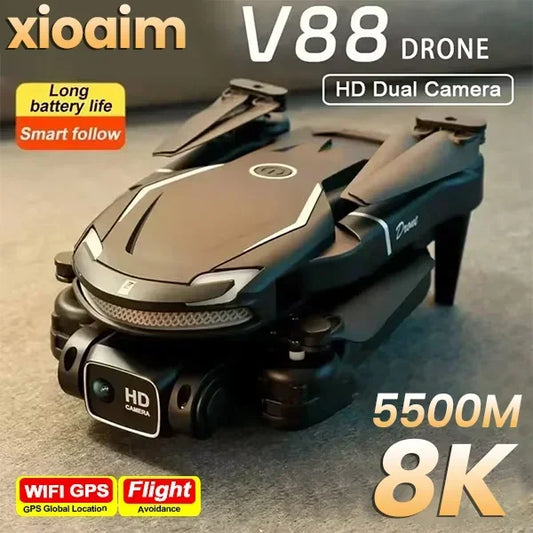 Drone 8K 5G GPS Professional HD Xiaomi V88