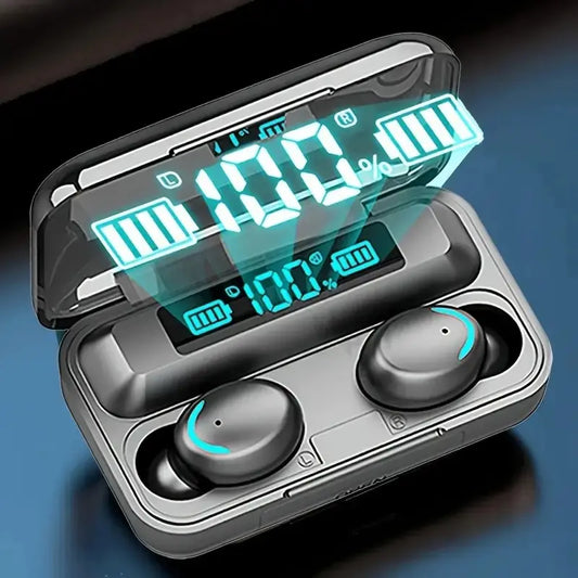 Headphones Earphones Digital Display