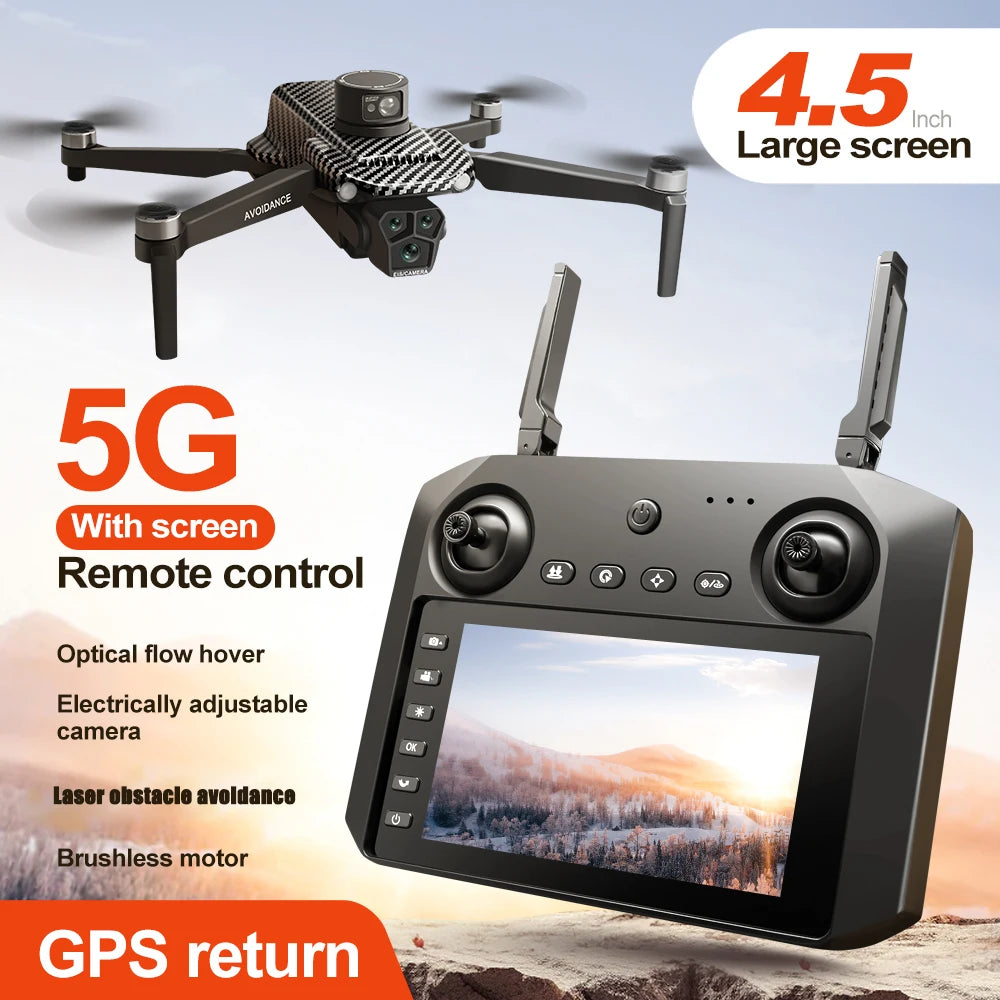 Drone 5G GPS 8K Aerial Photography 360° Control 6KM