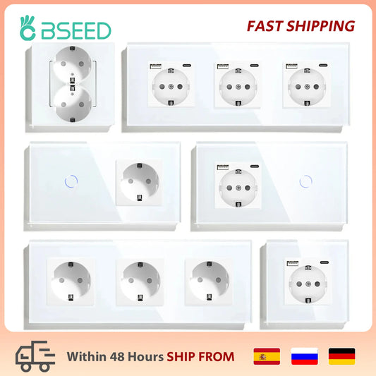 Touch Light Switch With EU Power