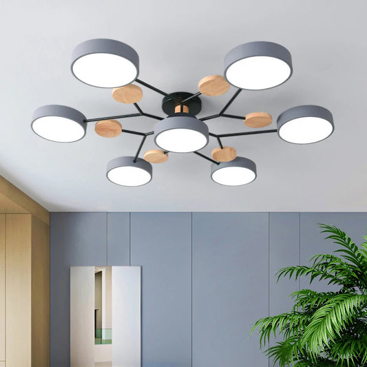 LED Chandelier 3  Colors