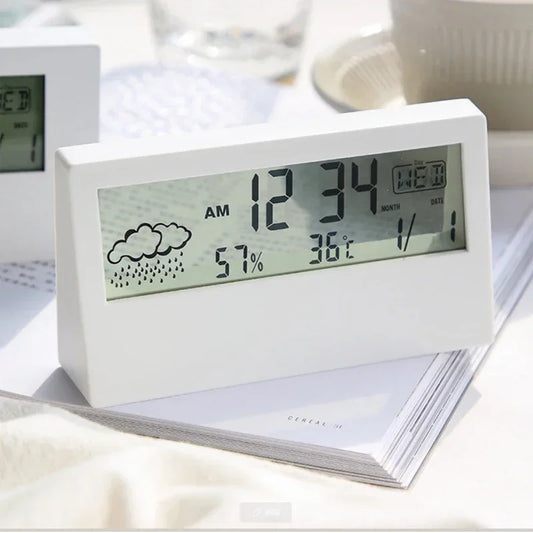 LED Thermometer  Alarm Clock