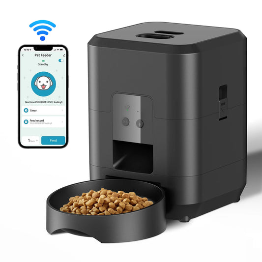 Automatic Cat Dog Food Dispenser