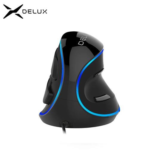 Ergonomics Vertical Gaming Mouse 6 Buttons
